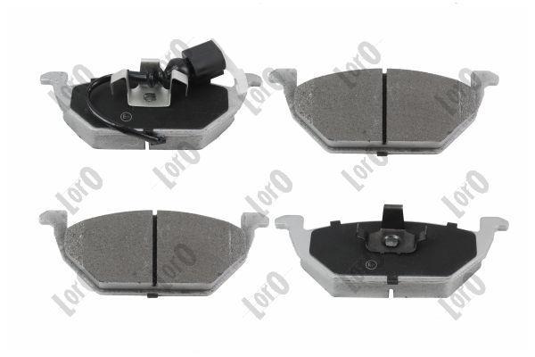 Jeu de 4 plaquettes de frein ABAKUS ref. 231-01-001