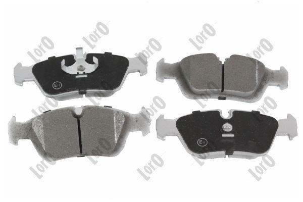 Jeu de 4 plaquettes de frein ABAKUS ref. 231-01-021