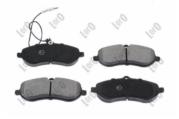 Jeu de 4 plaquettes de frein ABAKUS ref. 231-01-044