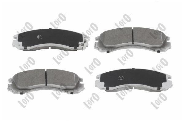 Jeu de 4 plaquettes de frein ABAKUS ref. 231-01-065