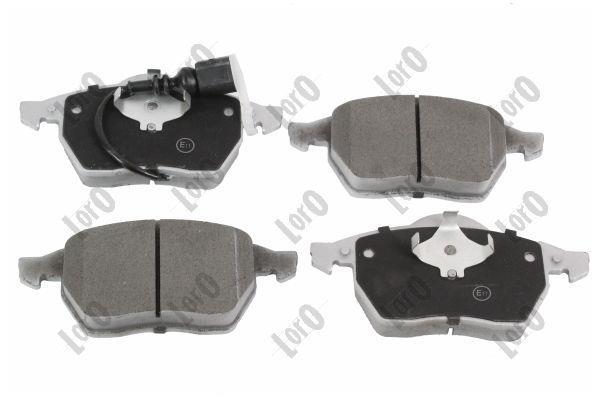 Jeu de 4 plaquettes de frein ABAKUS ref. 231-01-094