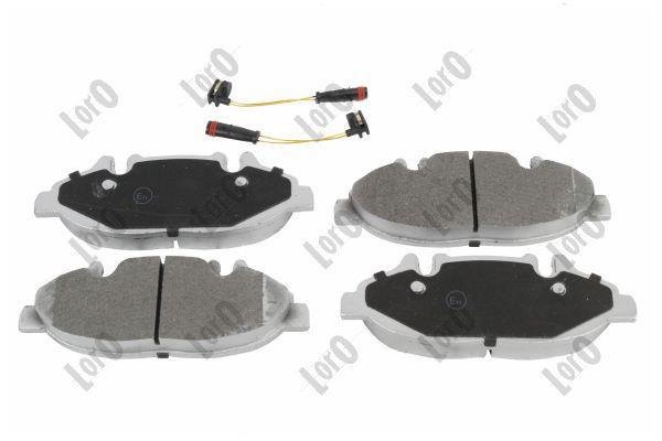 Jeu de 4 plaquettes de frein ABAKUS ref. 231-01-134