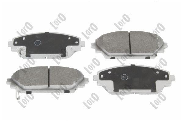 Jeu de 4 plaquettes de frein ABAKUS ref. 231-01-203