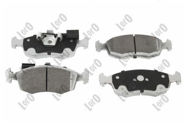 Jeu de 4 plaquettes de frein ABAKUS ref. 231-01-225