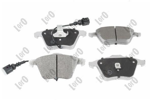 Jeu de 4 plaquettes de frein ABAKUS ref. 231-01-231