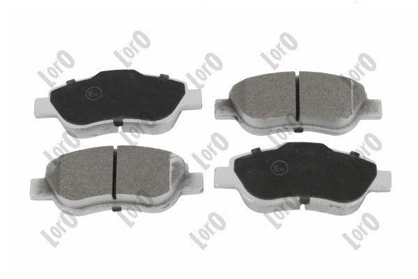 Jeu de 4 plaquettes de frein ABAKUS ref. 231-01-282