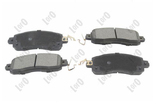 Jeu de 4 plaquettes de frein ABAKUS ref. 231-01-293
