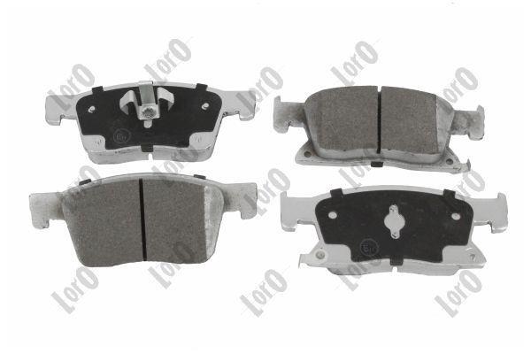 Jeu de 4 plaquettes de frein ABAKUS ref. 231-01-305
