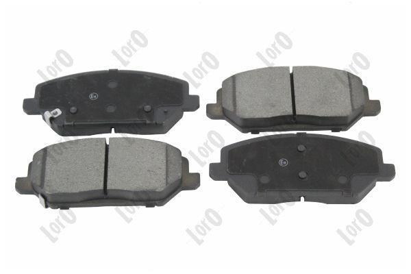 Jeu de 4 plaquettes de frein ABAKUS ref. 231-01-306