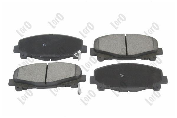 Jeu de 4 plaquettes de frein ABAKUS ref. 231-01-313