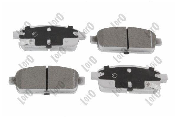 Jeu de 4 plaquettes de frein ABAKUS ref. 231-02-026