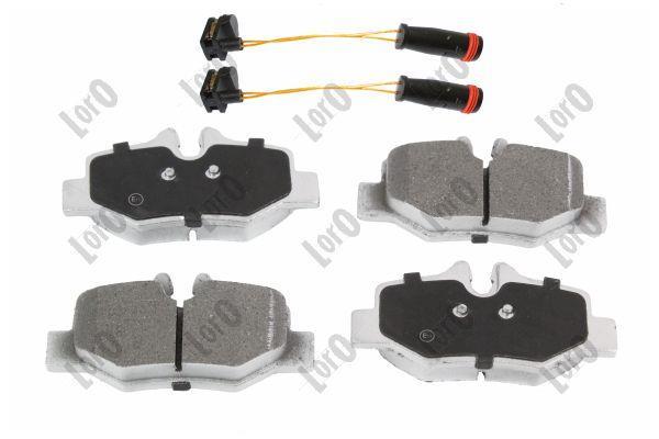 Jeu de 4 plaquettes de frein ABAKUS ref. 231-02-040