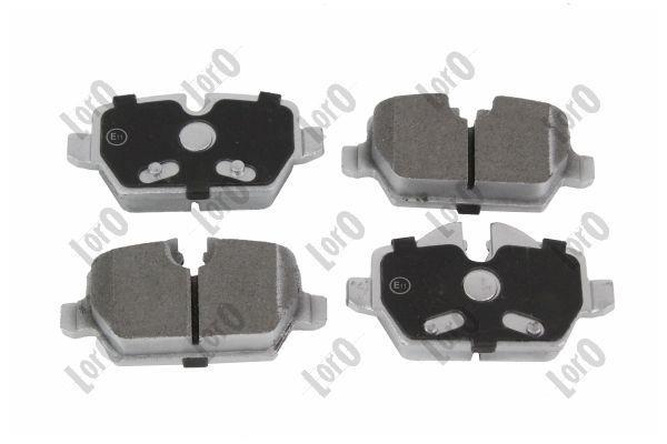 Jeu de 4 plaquettes de frein ABAKUS ref. 231-02-051
