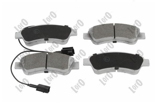 Jeu de 4 plaquettes de frein ABAKUS ref. 231-02-094
