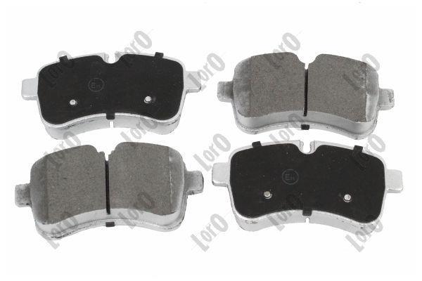 Jeu de 4 plaquettes de frein ABAKUS ref. 231-02-096
