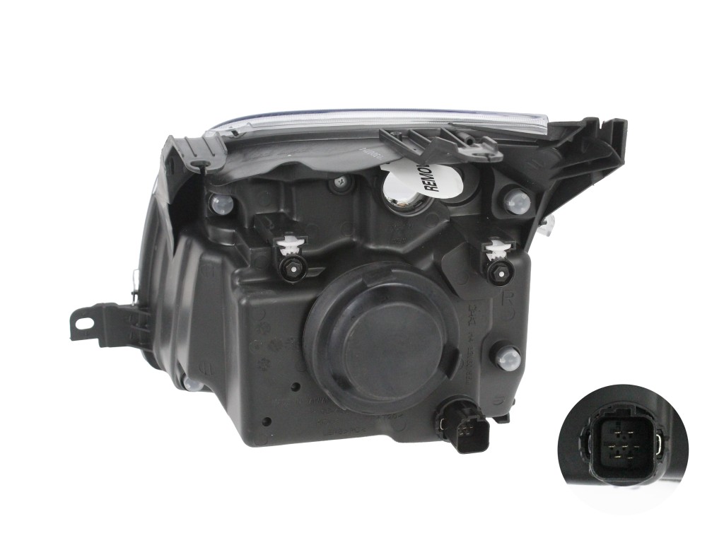 Phare avant (Projecteur principal) ABAKUS 431-1155R-LD-EM