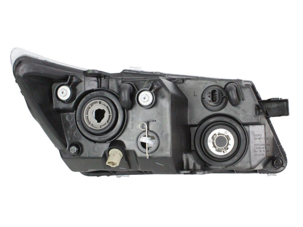 Phare avant (Projecteur principal) ABAKUS 661-1167L-LD-EM