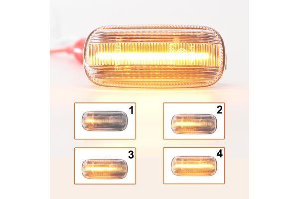Kit de pilotos intermitentes ABAKUS ref. L03-140-002LED-D