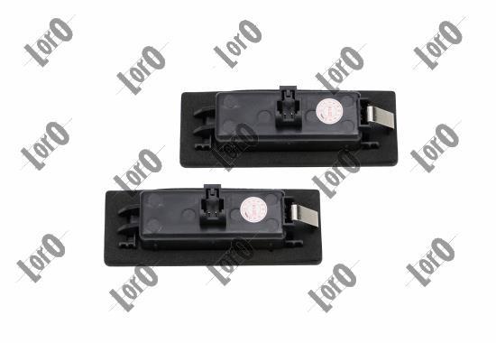 Feu éclaireur de plaque ABAKUS ref. L03-210-0005LED