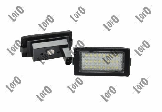 Piloto de matrícula ABAKUS ref. L04-210-0009LED