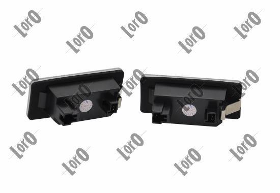 Feu éclaireur de plaque ABAKUS ref. L04-210-0010LED