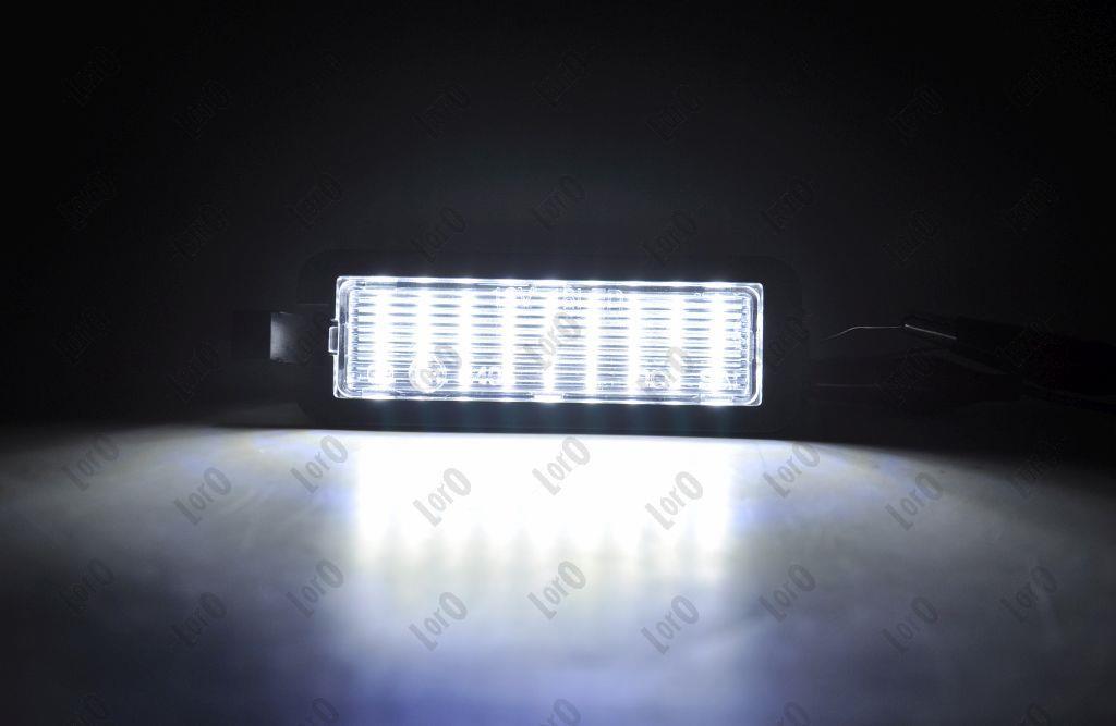 Piloto de matrícula ABAKUS ref. L23-210-0006LED