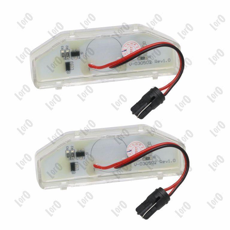 Feu éclaireur de plaque ABAKUS ref. L30-210-0002LED