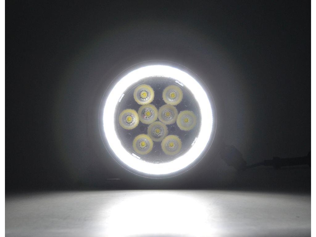 Projecteur longue portée (Phare longue portée) ABAKUS ref. L32-220-001LED-S