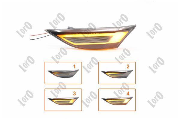 Kit de feux clignotants ABAKUS ref. L40-140-007LED-SD