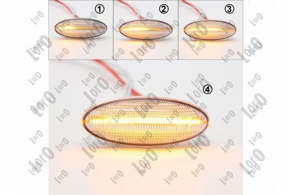 Kit de feux clignotants ABAKUS ref. L51-140-003LED-D