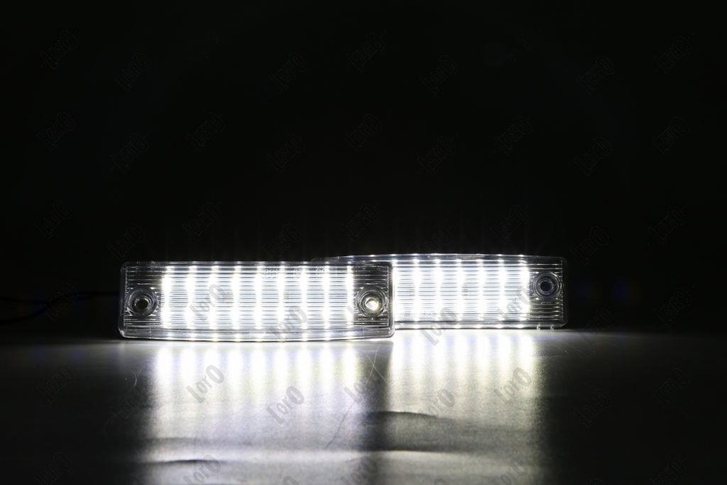 Feu éclaireur de plaque ABAKUS ref. L51-210-0011LED