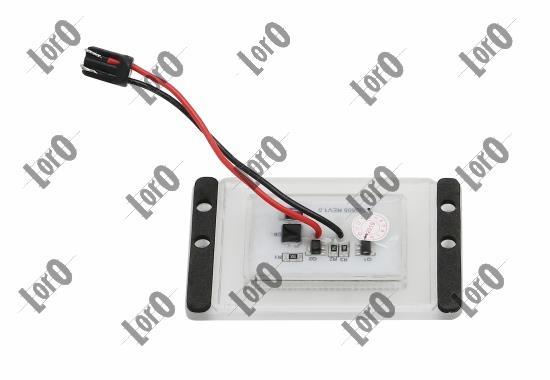 Feu éclaireur de plaque ABAKUS ref. L52-210-0004LED