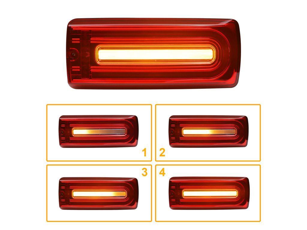 Juego de pilotos traseros ABAKUS ref. L54-190-001LED-D