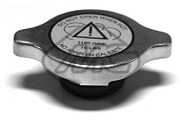 Bouchon, réservoir de liquide de refroidissement Metalcaucho 03609