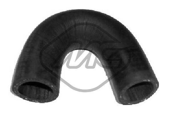 Durite de radiateur (Durite de refroidissement) Metalcaucho 08214
