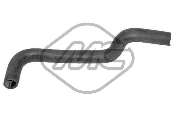 Durite de radiateur (Durite de refroidissement) Metalcaucho 08500