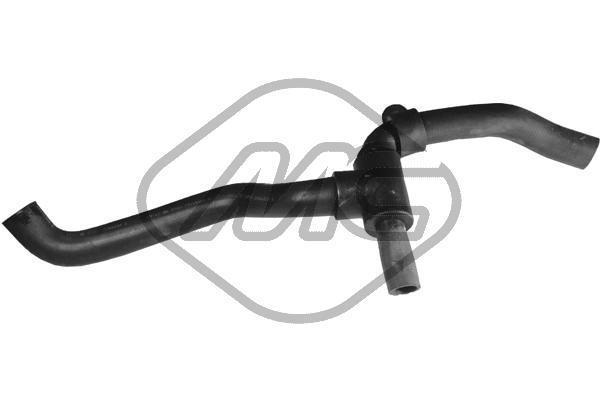 Durite de radiateur (Durite de refroidissement) Metalcaucho ref. 08667