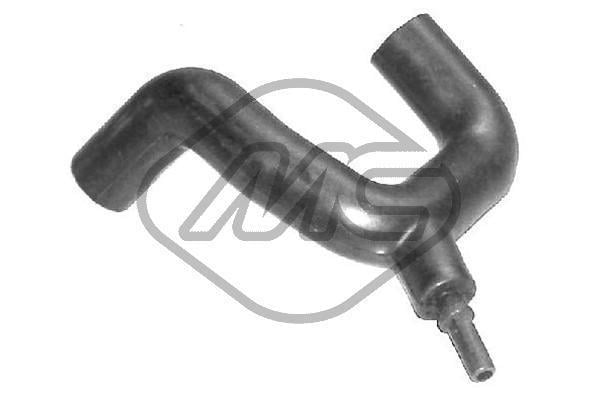 Durite de reniflard d'huile (Tuyau de vapeur d'huile moteur) Metalcaucho 08750