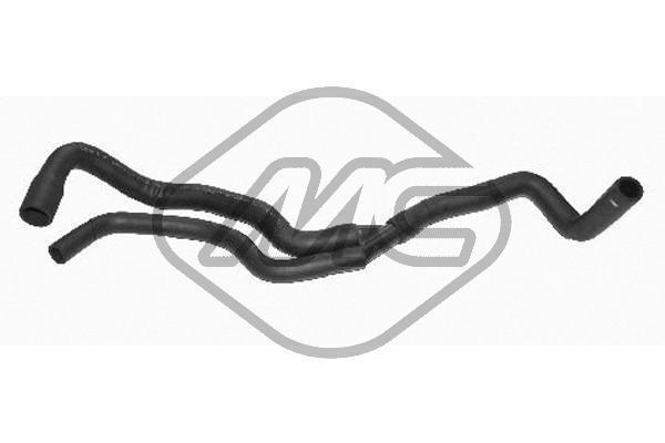 Durite de reniflard d'huile (Tuyau de vapeur d'huile moteur) Metalcaucho 08854