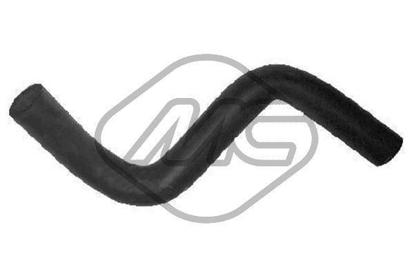 Durite de reniflard d'huile (Tuyau de vapeur d'huile moteur) Metalcaucho 09395