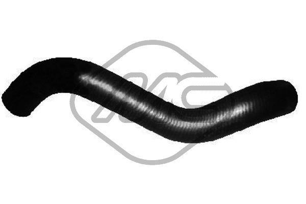 Durite de radiateur (Durite de refroidissement) Metalcaucho ref. 09397