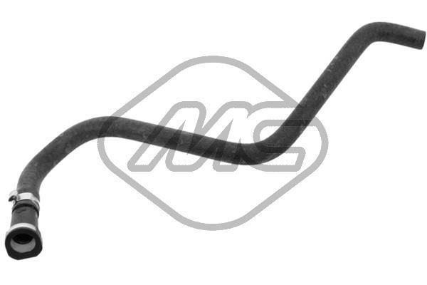 Durite de radiateur (Durite de refroidissement) Metalcaucho 09467