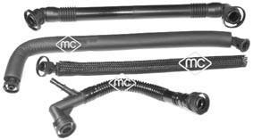 Tuyau, ventilation de carter-moteur Metalcaucho 09489 Tuyau, ventilation de carter-moteur Metalcaucho 09489
