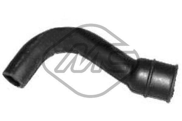 Durite de reniflard d'huile (Tuyau de vapeur d'huile moteur) Metalcaucho 09538