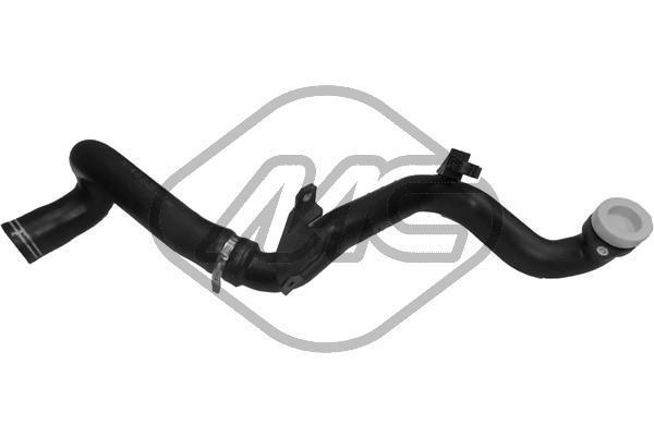 Durite de turbocompresseur (Durite de turbo) Metalcaucho ref. 09614