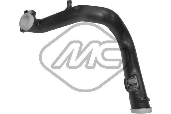 Durite de turbocompresseur (Durite de turbo) Metalcaucho ref. 09629