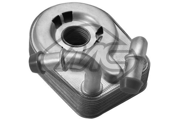Radiateur d'huile moteur (Refroidisseur d'huile moteur) Metalcaucho ref. 39094