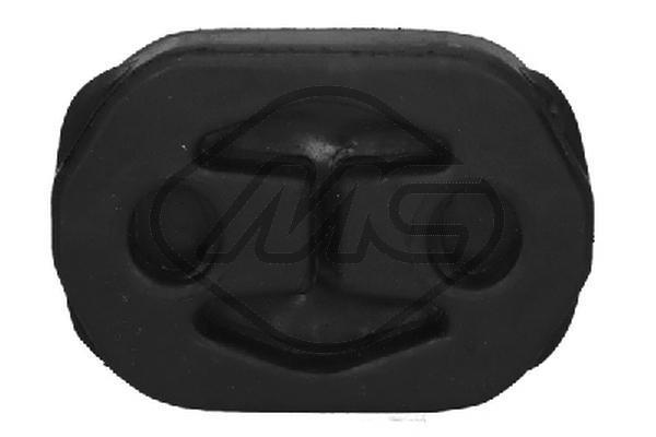 Silentbloc de suspension d'échappement Metalcaucho ref. 41029
