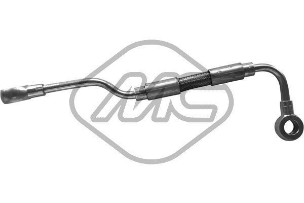 Tubo de óleo, compressor (Tubo de lubrificação) Metalcaucho ref. 92137