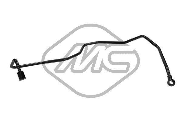 Tubo de óleo, compressor (Tubo de lubrificação) Metalcaucho ref. 92156